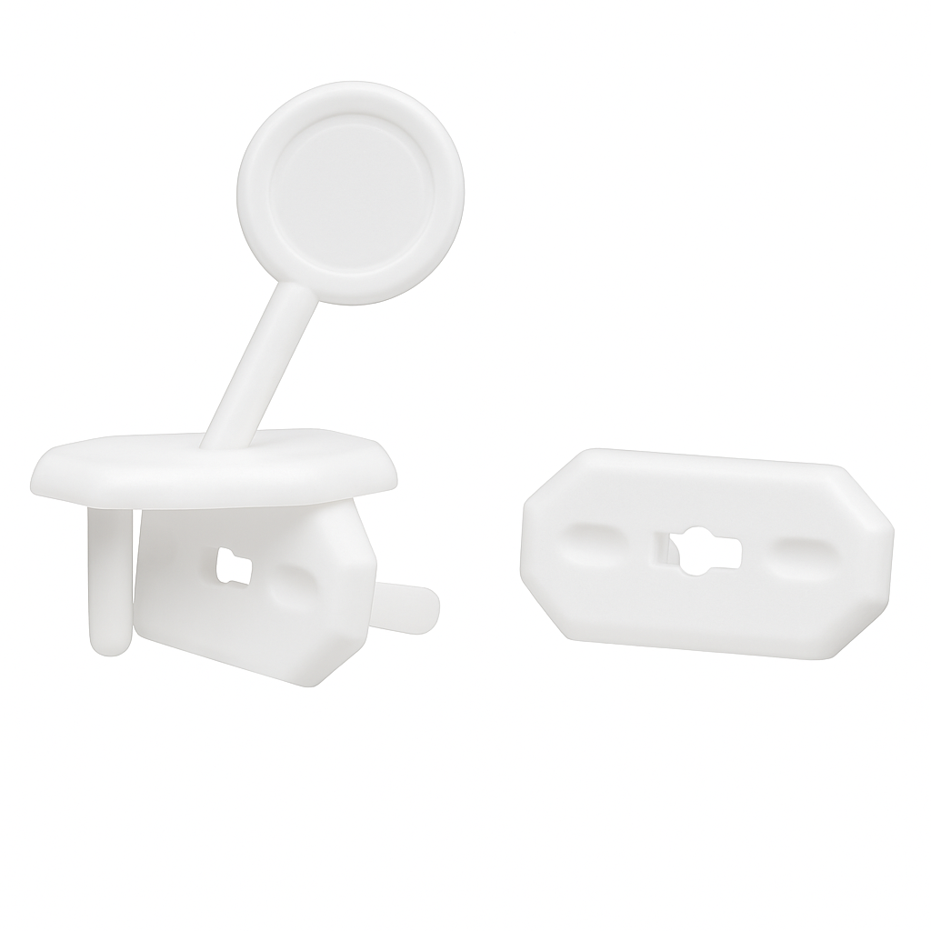 Kit 10 Protetor de Tomada Contra Choque Bebê Segurança Infantil Kuka - Imagem 3