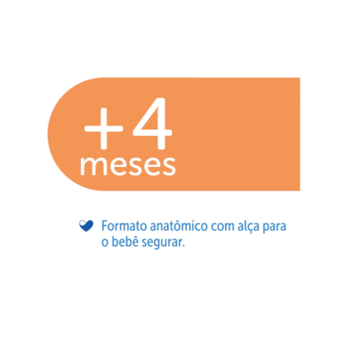 Mordedor de Silicone Anatômico Com Alça Kuka +4 meses - Imagem 3